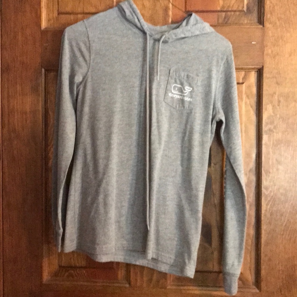 Gray vineyard vines long sleeve